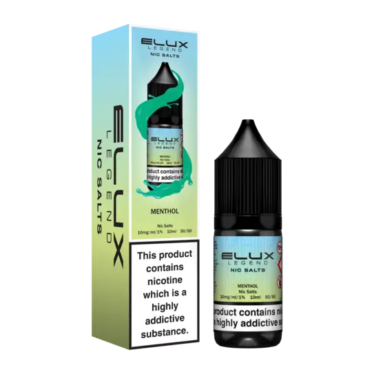 Menthol Elux Legend 10ml Nic Salt | Retail & Wholesale