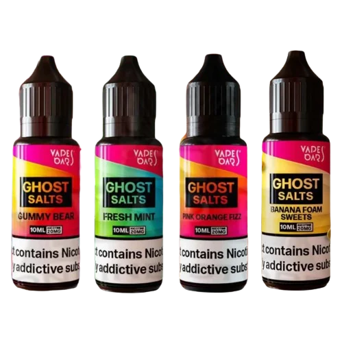 3x Vapes Bars Ghost Salts 10ml Nic Salts | Best Flavours