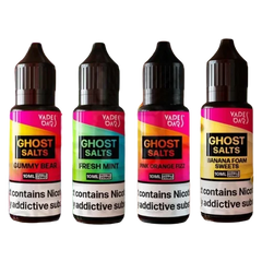 3x Vapes Bars Ghost Salts 10ml Nic Salts | Best Flavours