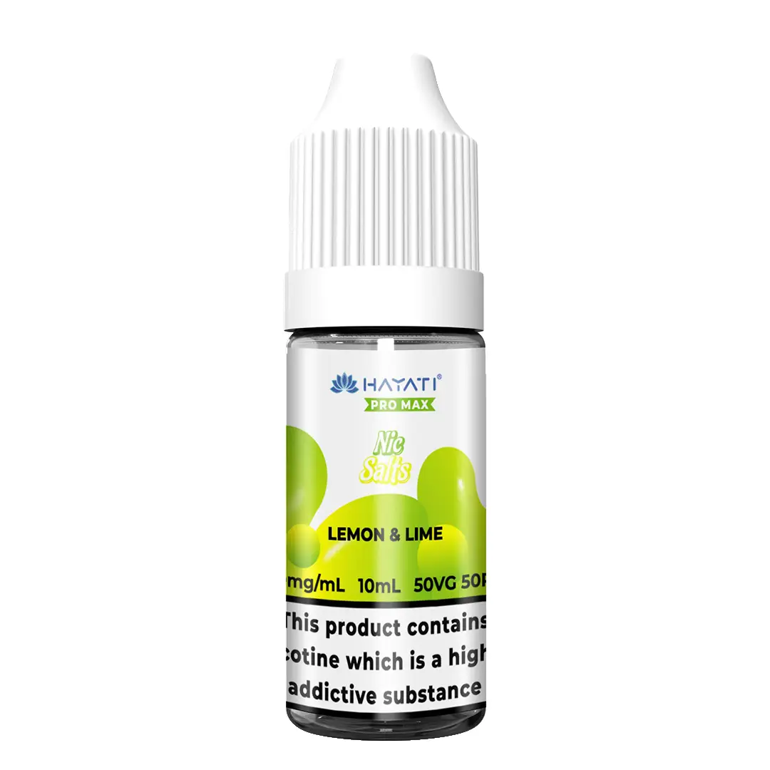 Lemon and Lime Hayati Pro Max 10ml Nic Salt E-Liquid