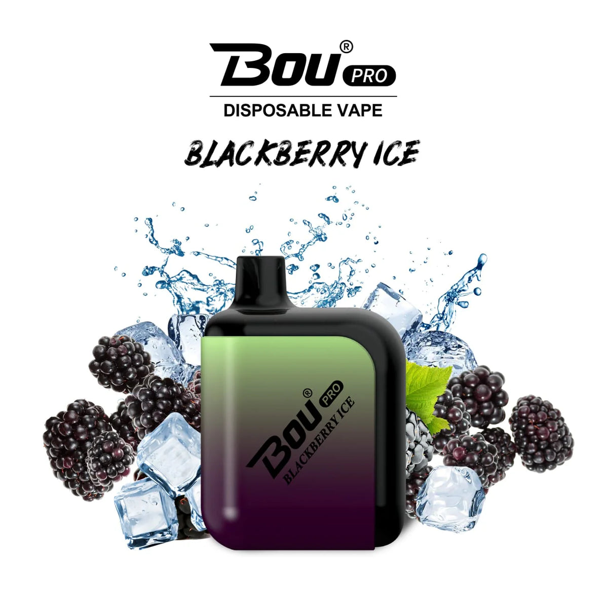 Blackberry Ice Bou Pro 7000 Disposable Vape | Wholesale And Retail Vapes