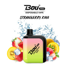 Strawberry Kiwi Bou Pro 7000 Disposable Vape | Wholesale And Retail Vapes