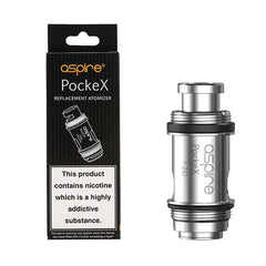 Aspire PockeX Replacement Coils | Pack Of 5 | 8.99£ Only