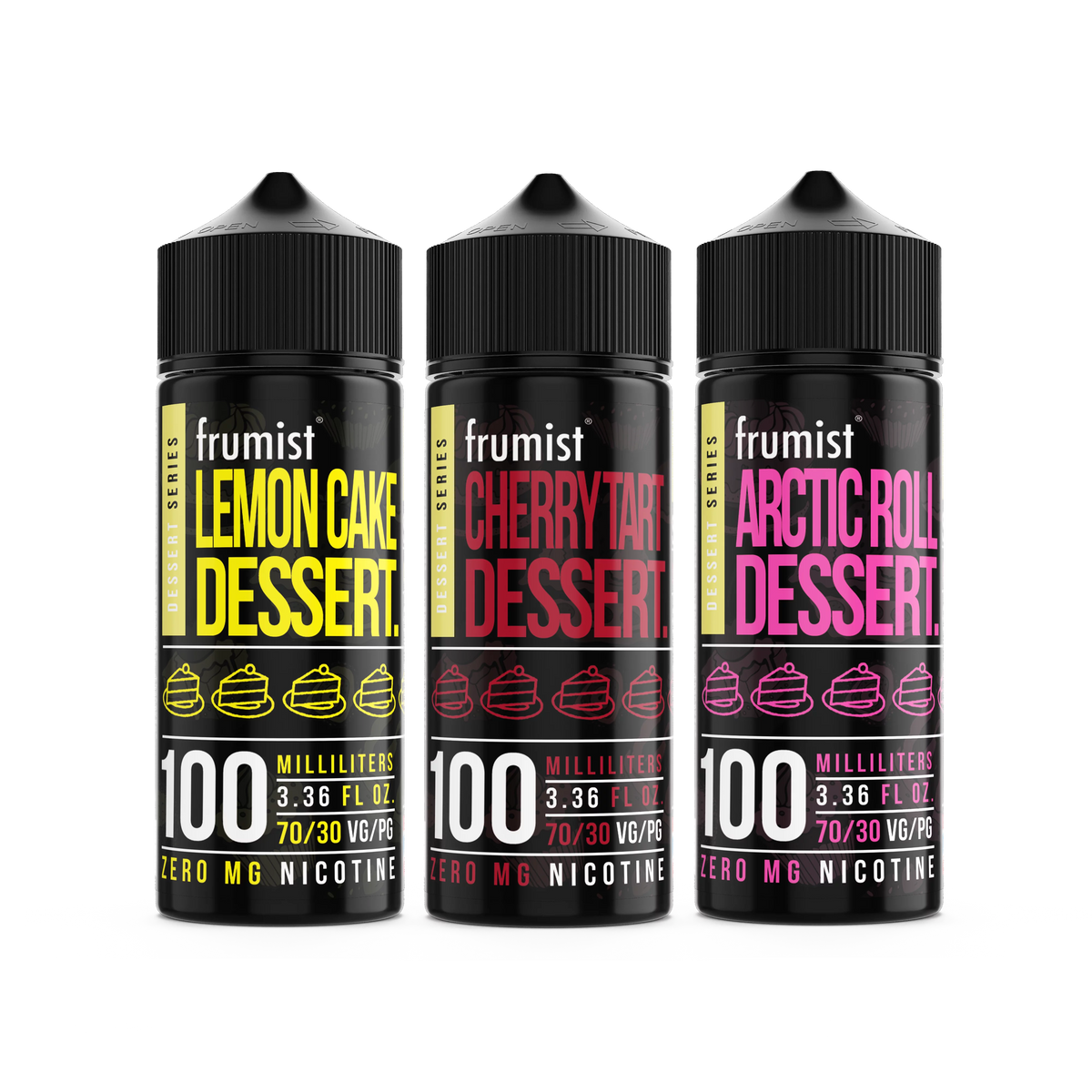 Frumist Dessert Range Shortfill 100ml E-Liquid