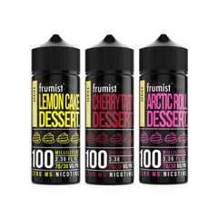 Frumist Dessert Range Shortfill 100ml E-Liquid