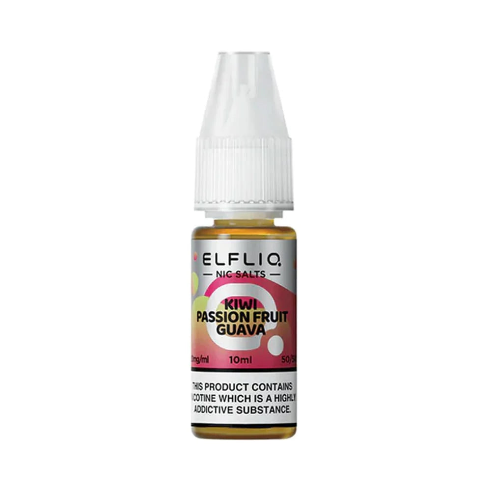 Kiwi Passion Fruit Guava Elfliq 10ml Nic Salt | 5 for £10