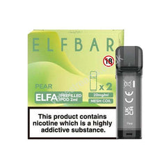 Pear Elfa Prefillable Pods By Elf Bar