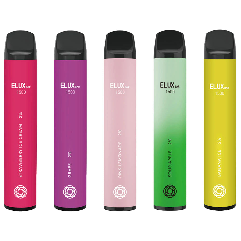 Elux Bar 1500 Puffs Disposable Vape | Limited Stock