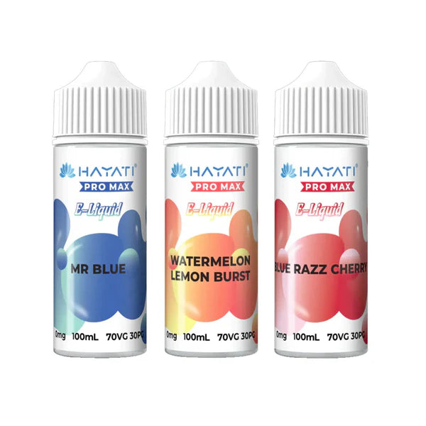 Hayati Pro Max 100ml E-Liquid | 6.99£ Only | All Flavours In Stock