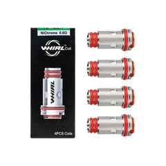 Uwell Whirl Replacement Coils | 0.6ohm or 1.8ohm | Pack Of 4