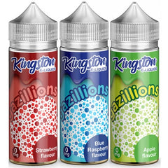 Kingston Gazillions Range Shortfill 100ml E-Liquid