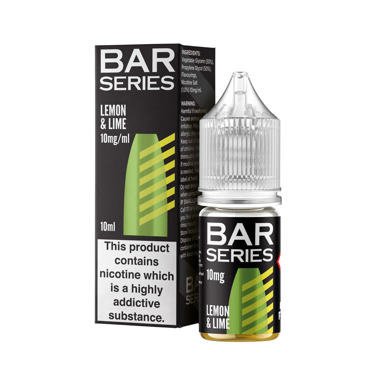 Lemon And Lime Bar Series 10ml Nic Salt | Retail and Wholesale