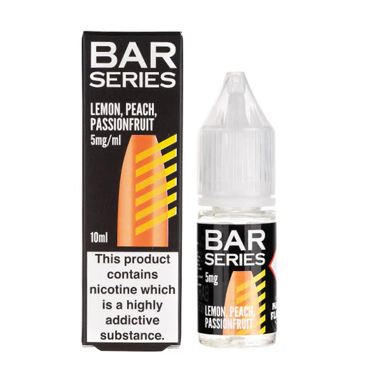 Lemon Peach Passionfruit Bar Series 10ml Nic Salt | Retail and Wholesale