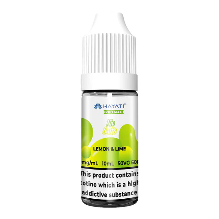 Lemon And Lime Hayati Pro Max 100ml E-Liquid Vape Juice | Full Stock