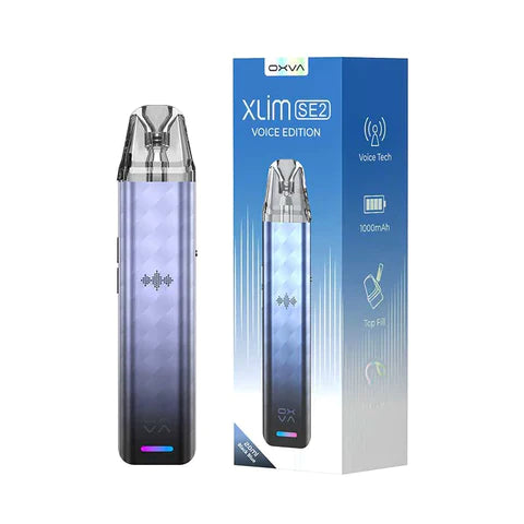 Blue Purple Oxva Xlim SE2 Pod Kit | Free 10ml E-Liquid