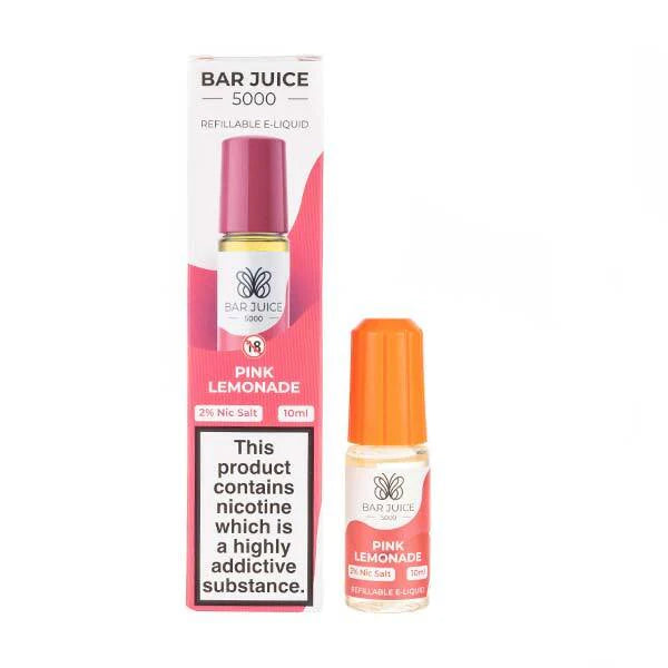 Pink Lemonade Bar Juice 5000 Nic Salt E-Liquid | 4 for £10