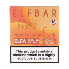 Tropical Fruit Elfa Refillable Pods By Elf Bar