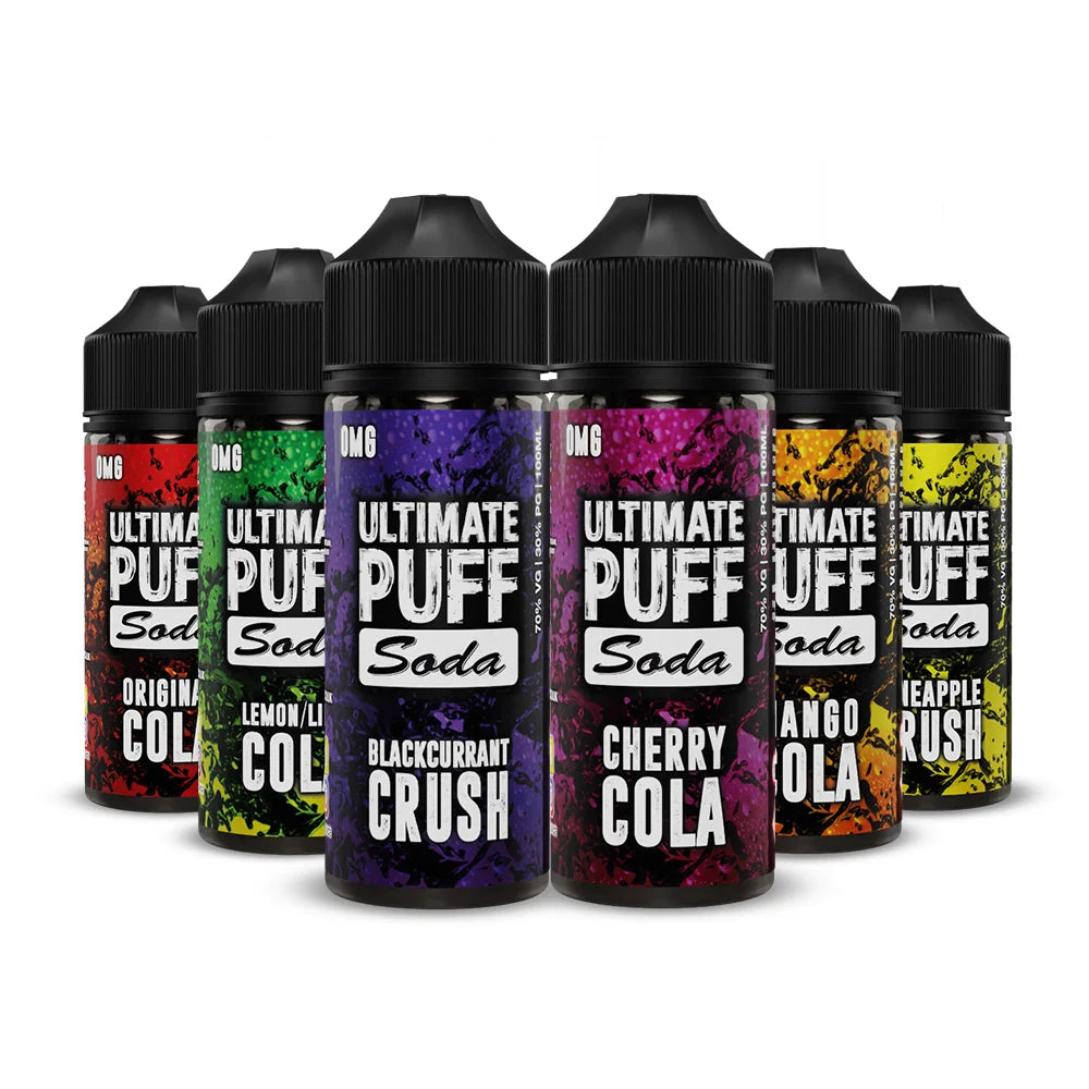 Ultimate Puff Soda Range Shortfill 100ml E-Liquid