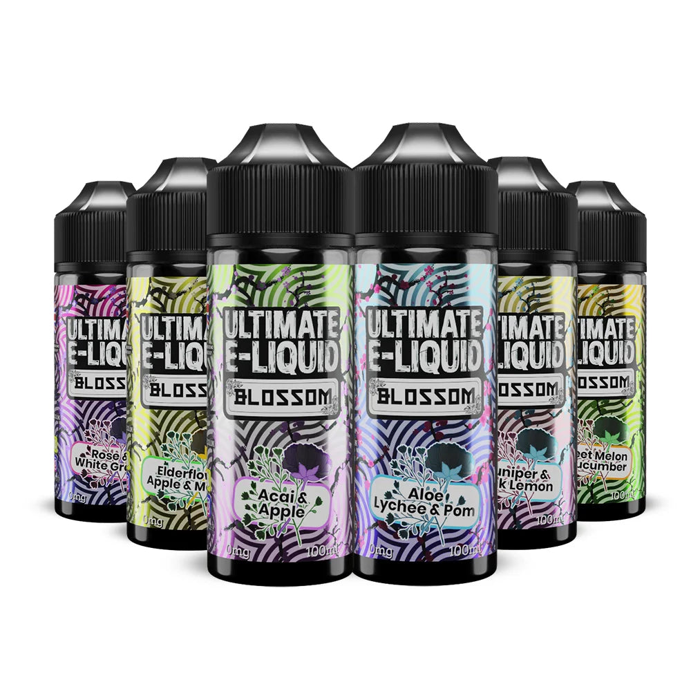 Ultimate E-Liquid Blossom Range Shortfill 100ml E-Liquid