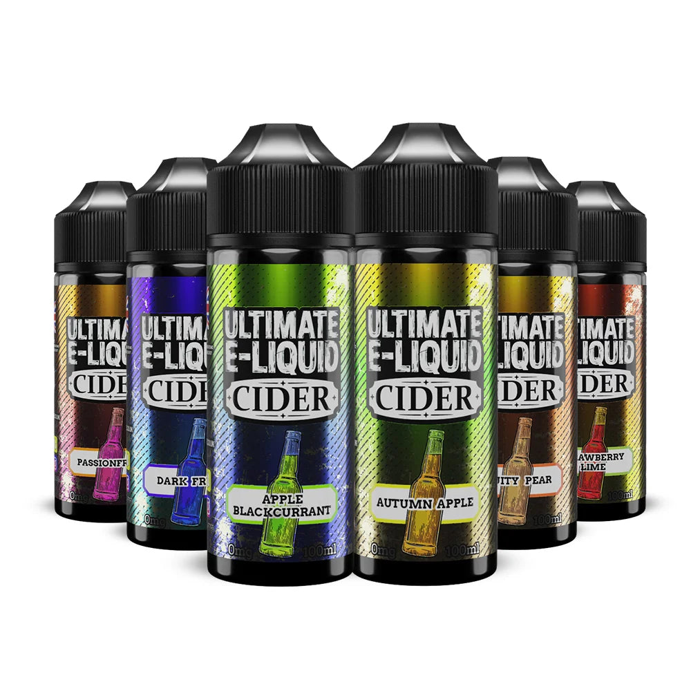 Ultimate E-Liquid  Cider Range Shortfill 100ml E-Liquid