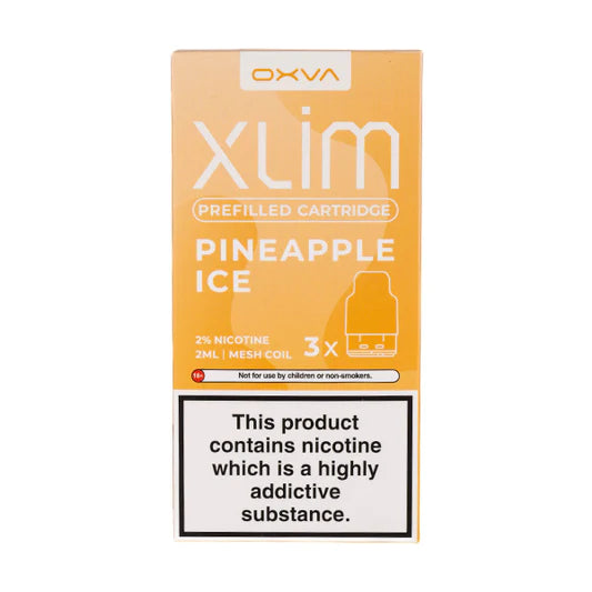 Pineapple Ice Oxva Xlim Prefilled Cartridge |Pack of 3