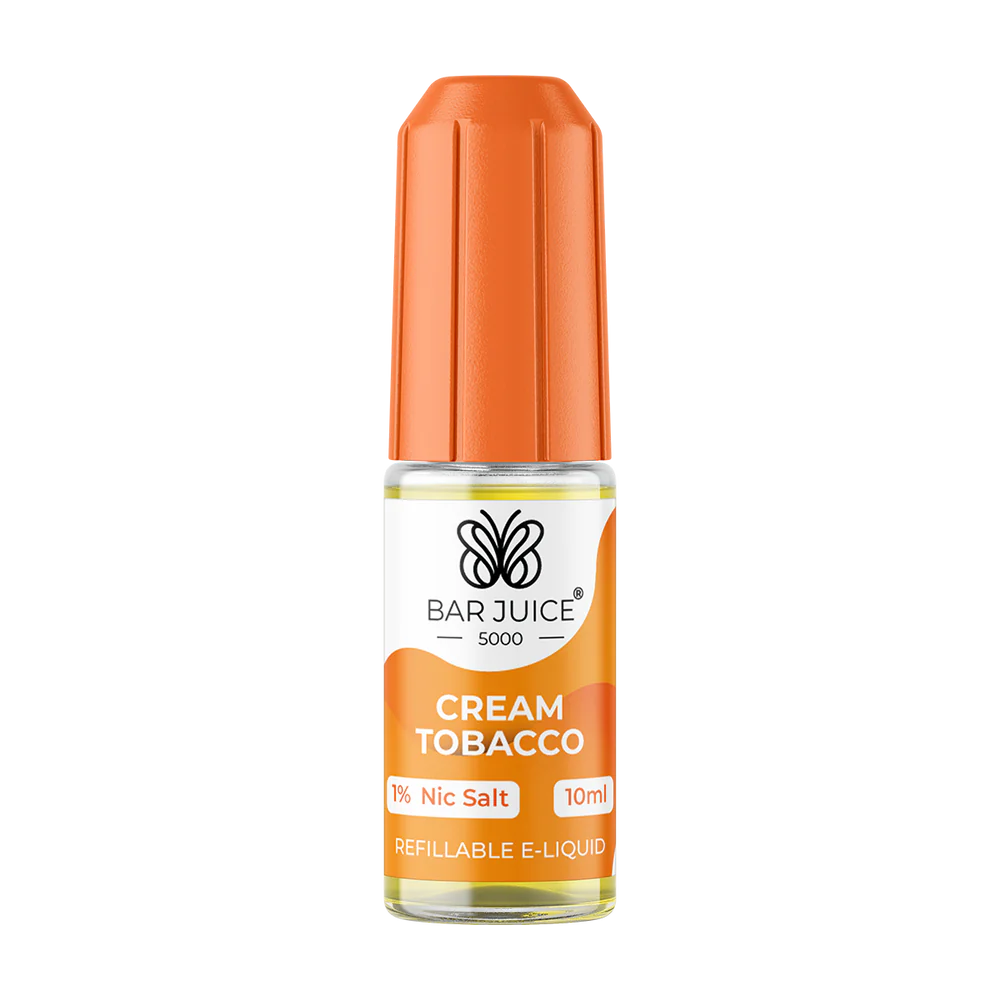 Cream Tobacco Bar Juice 5000 Nic Salt E-Liquid | 4 for £10