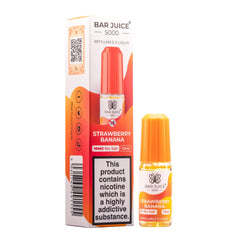 Strawberry Banana Bar Juice 5000 Nic Salt E-Liquid | 4 for £10