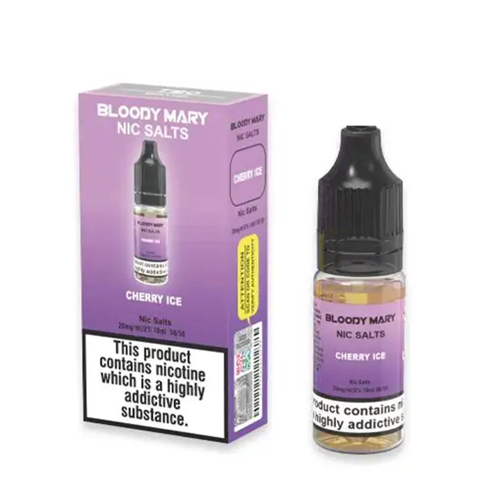 Cherry Ice Bloody Mary Nic Salts 10ml | Great Sales