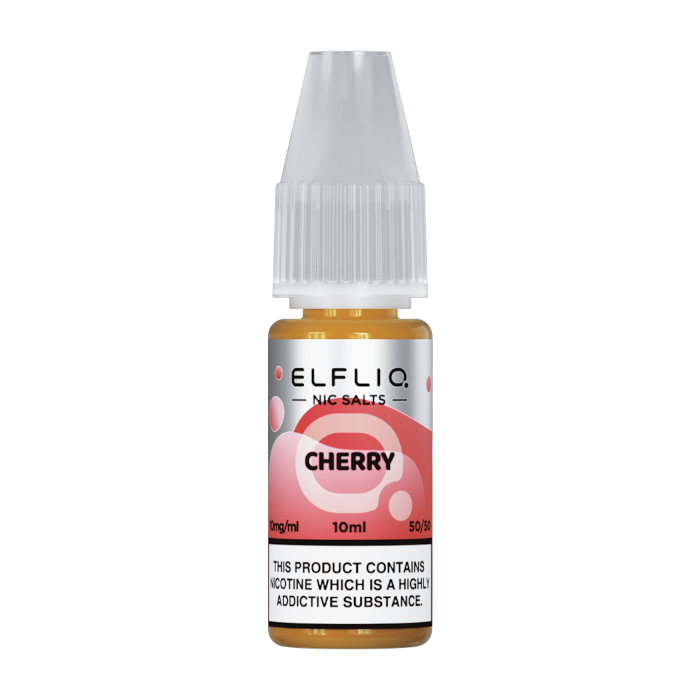 Cherry Elf Bar Elfliq 10ml Nic Salt | 5 for £10