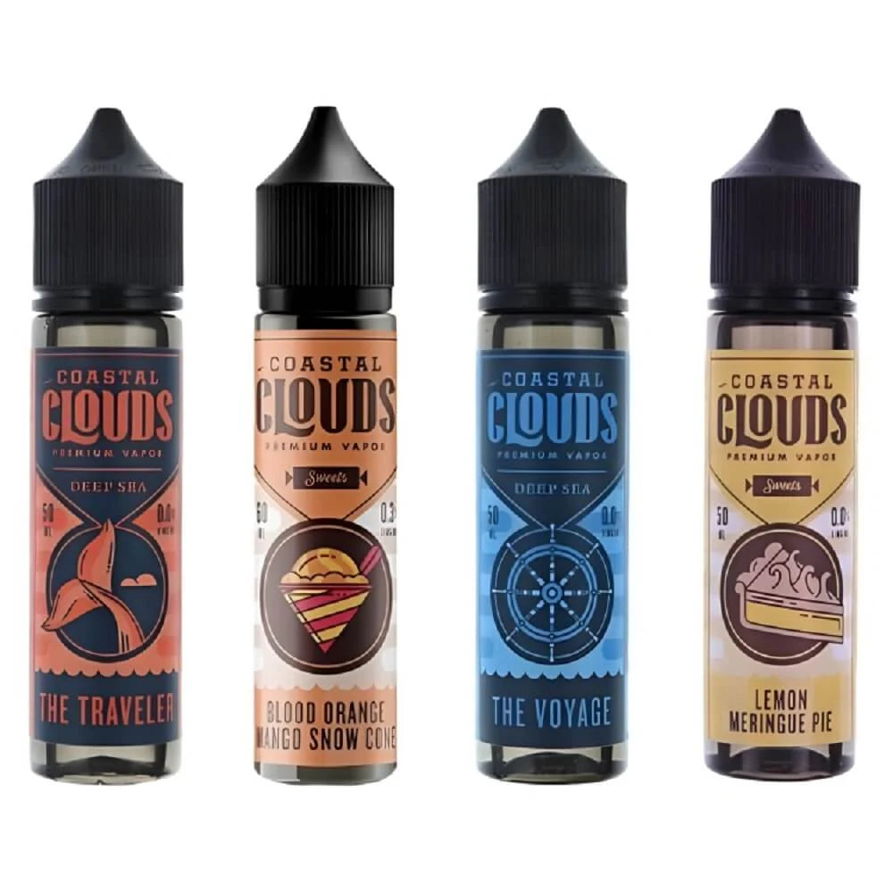 Coastal Clouds Shortfill 50ml E-Liquid