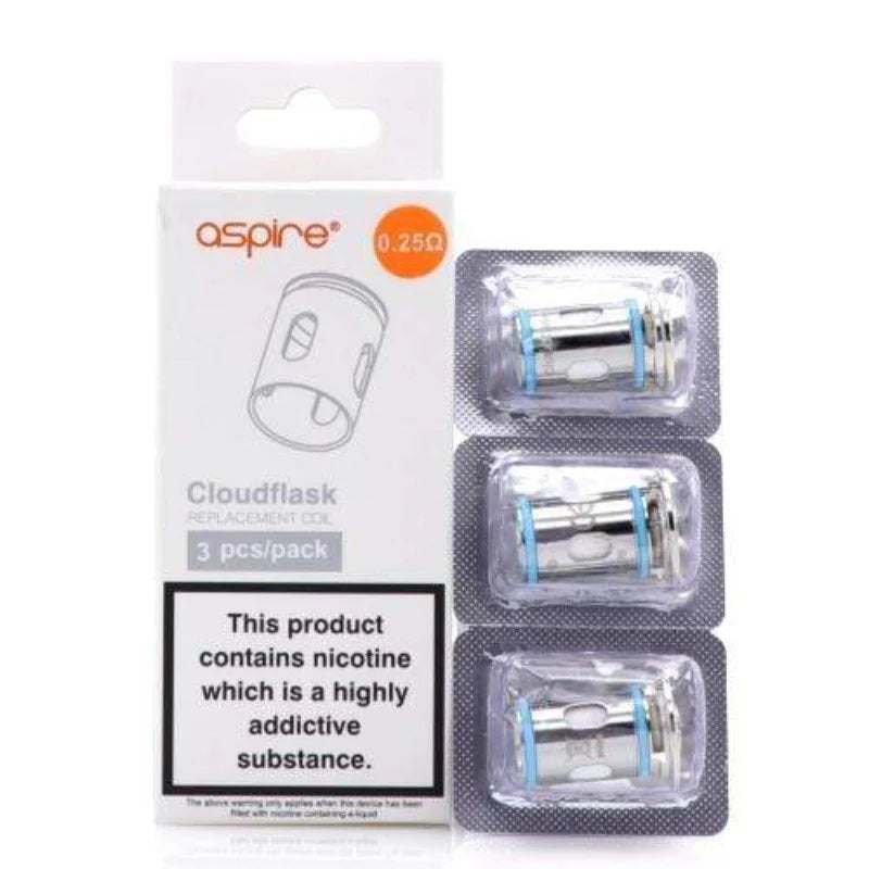 Aspire Cloudflask Replacement Coils | Pack Of 3