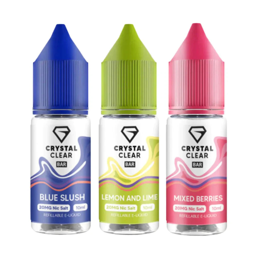 Crystal Clear Bar 10ml Nic Salts | Best Vape E-Liquids