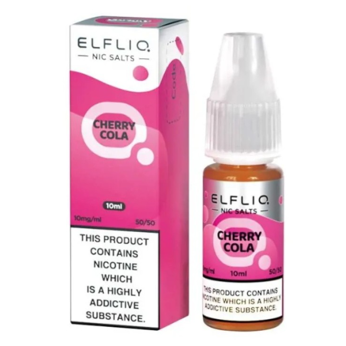 Cherry Cola Elf Bar Elfliq 10ml Nic Salt | 5 for £10