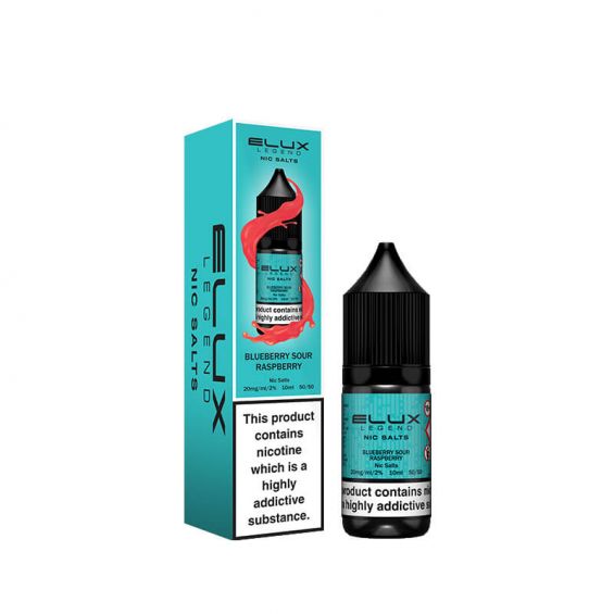 Blueberry Sour Raspberry Elux Legend 10ml Nic Salt | Retail & Wholesale