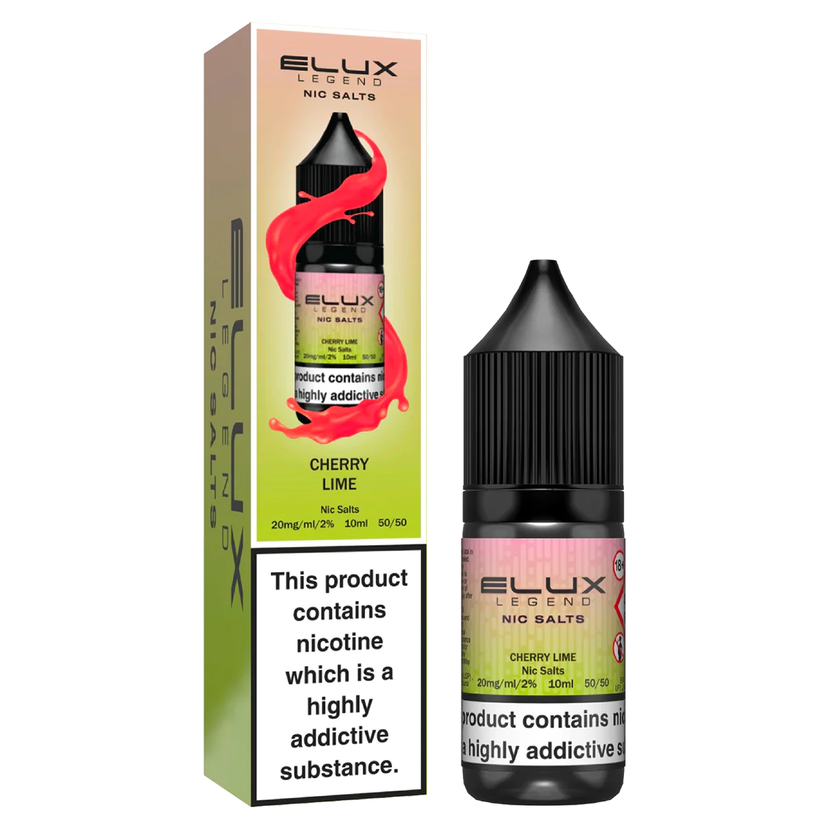 Cherry Lime Elux Legend 10ml Nic Salt | Retail & Wholesale