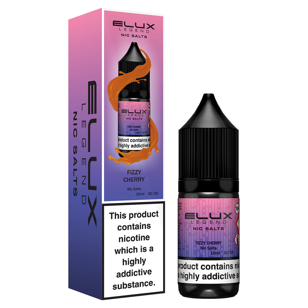 Fizzy Cherry Elux Legend 10ml Nic Salt | Retail & Wholesale