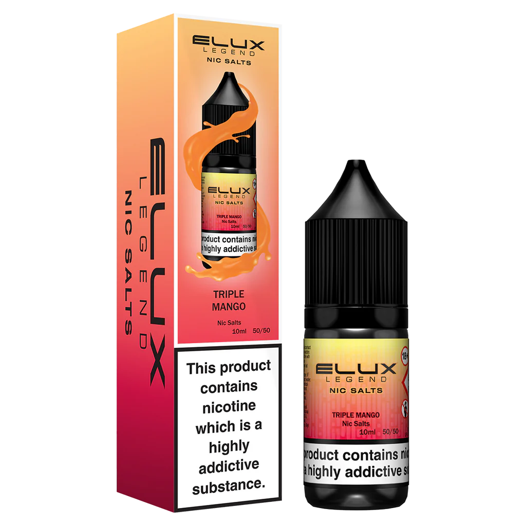 Triple Mango Elux Legend 10ml Nic Salt | Retail & Wholesale