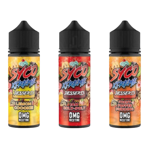 Syco Xtreme Dessert Range Shortfill 100ml E-Liquid