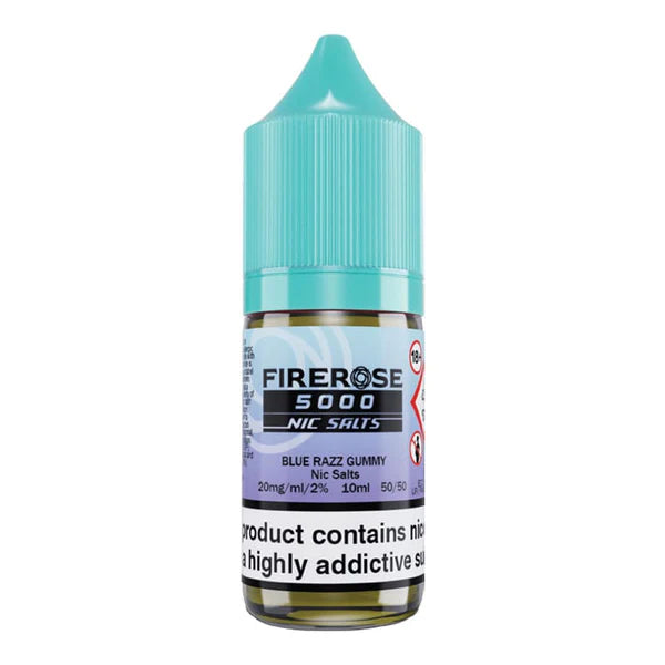 Blue Razz Gummy Elux Firerose 5000 Nic Salt | Retail & Wholesale