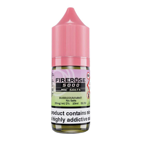 Bubblegum Mint Elux Firerose 5000 Nic Salt | Retail & Wholesale