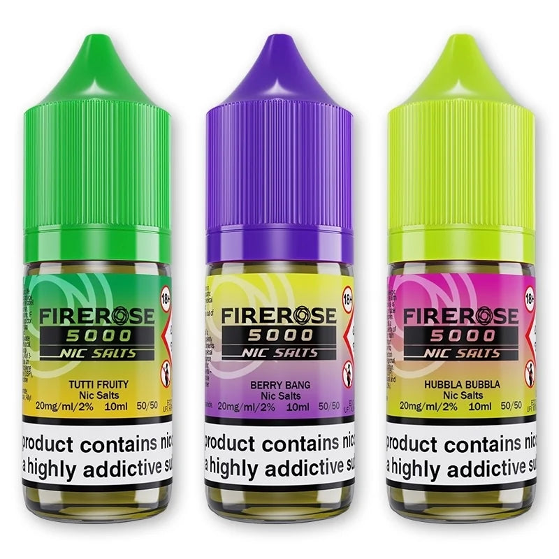 Elux Firerose 5000 Nic Salt 10ml E-Liquids | 3 for £9.99 | 12+ Flavours