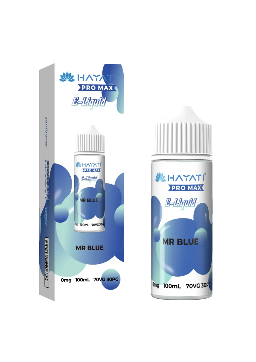 Mr Blue Hayati Pro Max 100ml E-Liquid Vape Juice | Full Stock