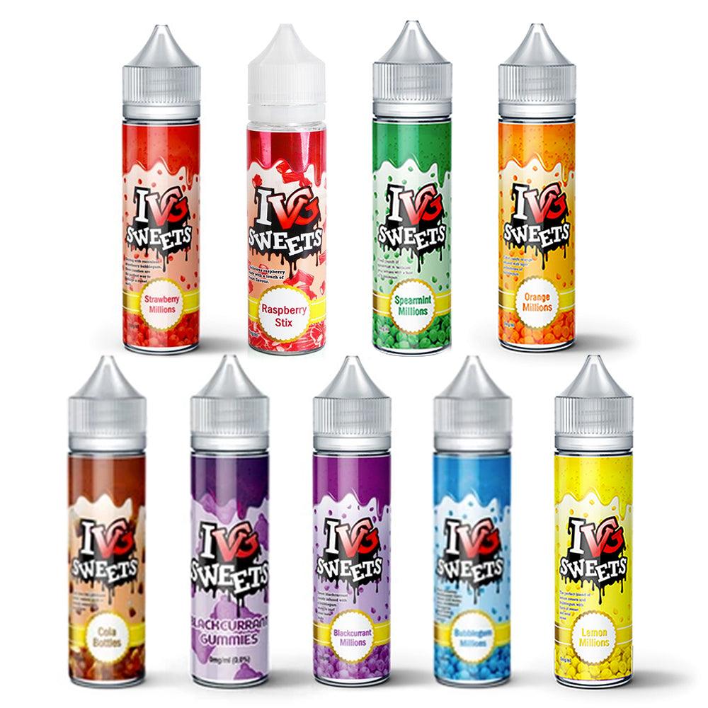 IVG All Ranges Shortfill  50ml E Liquid