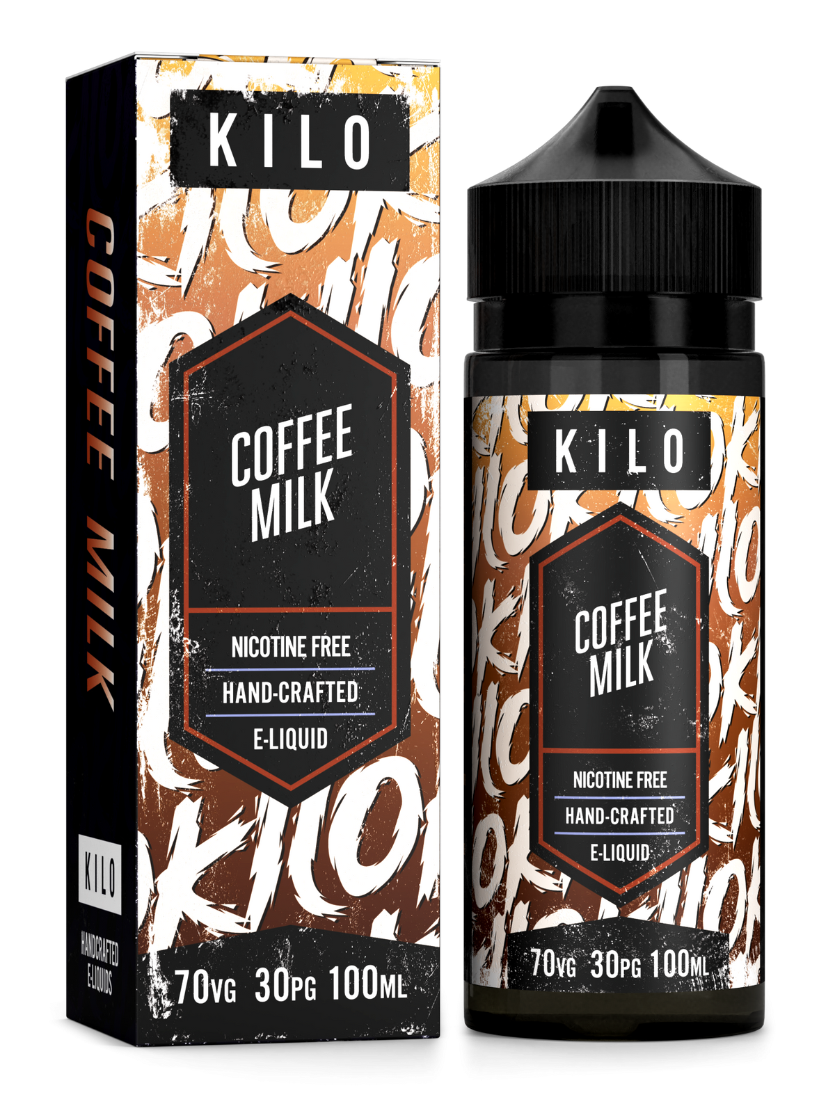 Coffee Milk Kilo 100ml E-Liquid Shortfill Sale UK