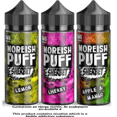 Moreish Puff Sherbet Range Shortfill 100ml E-Liquid