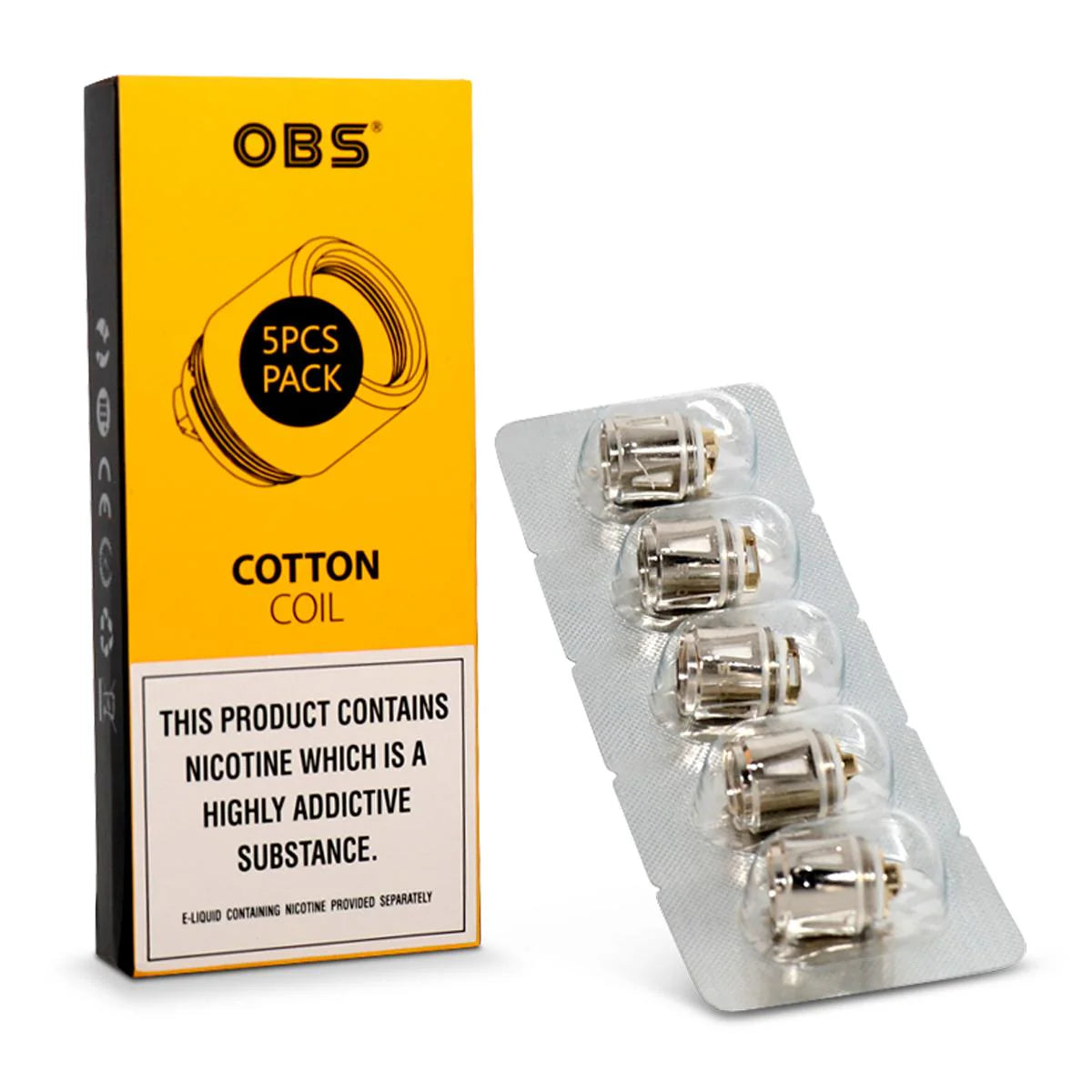 OBS Cube Replacement Coils | Pack Of 5