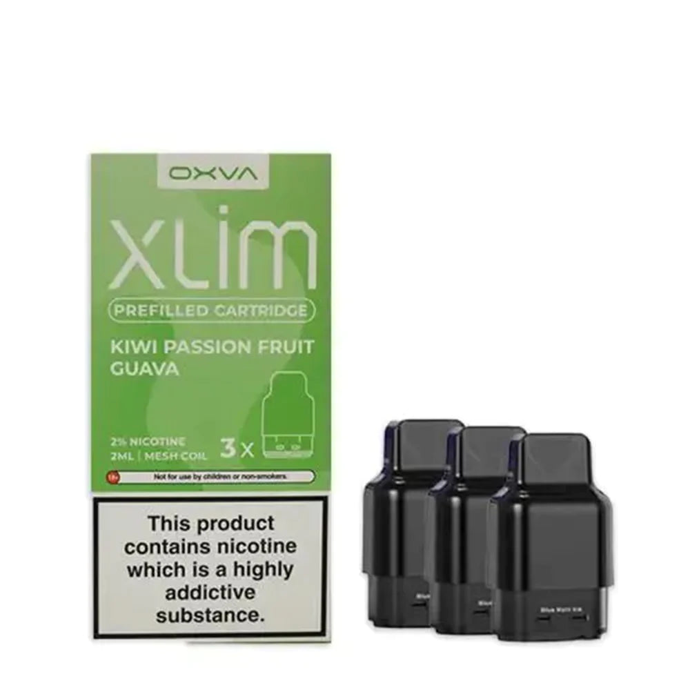 Kiwi Passionfruit Guava Oxva Xlim Prefilled Cartridge | Pack of 3