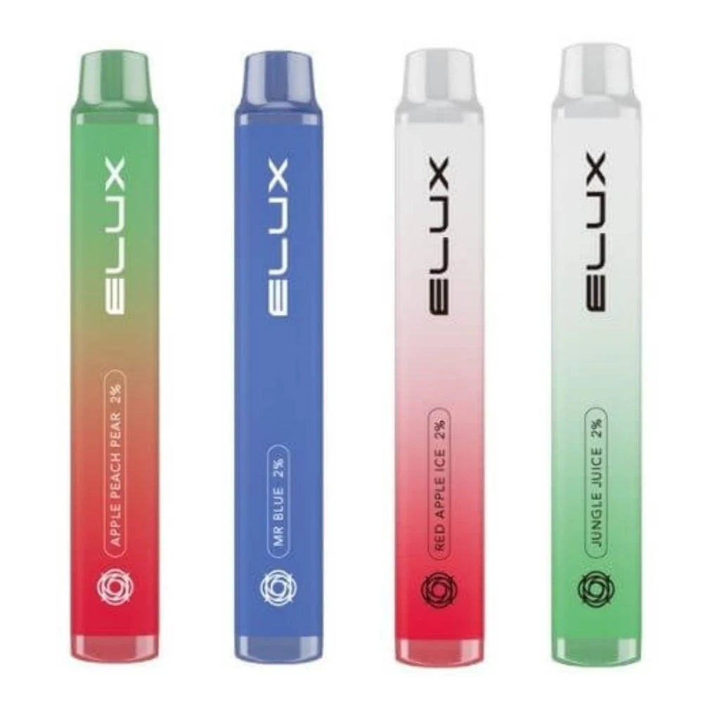 Pack Of 10 Elux Legend Mini 600 Puffs Disposable Device