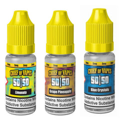 Pack Of 3 Chief Of Vapes 10ml Flavours