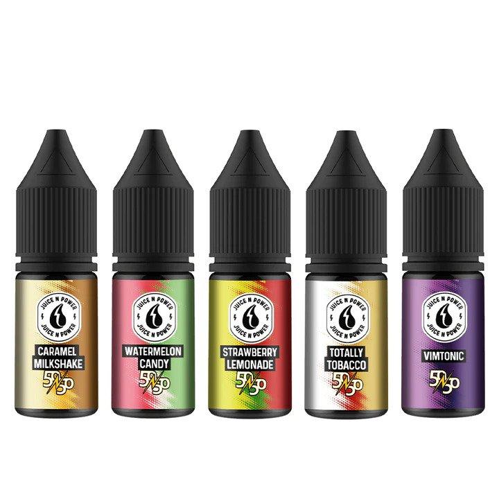 Pack Of 3 Juice N' Power 10ml E-Liquid